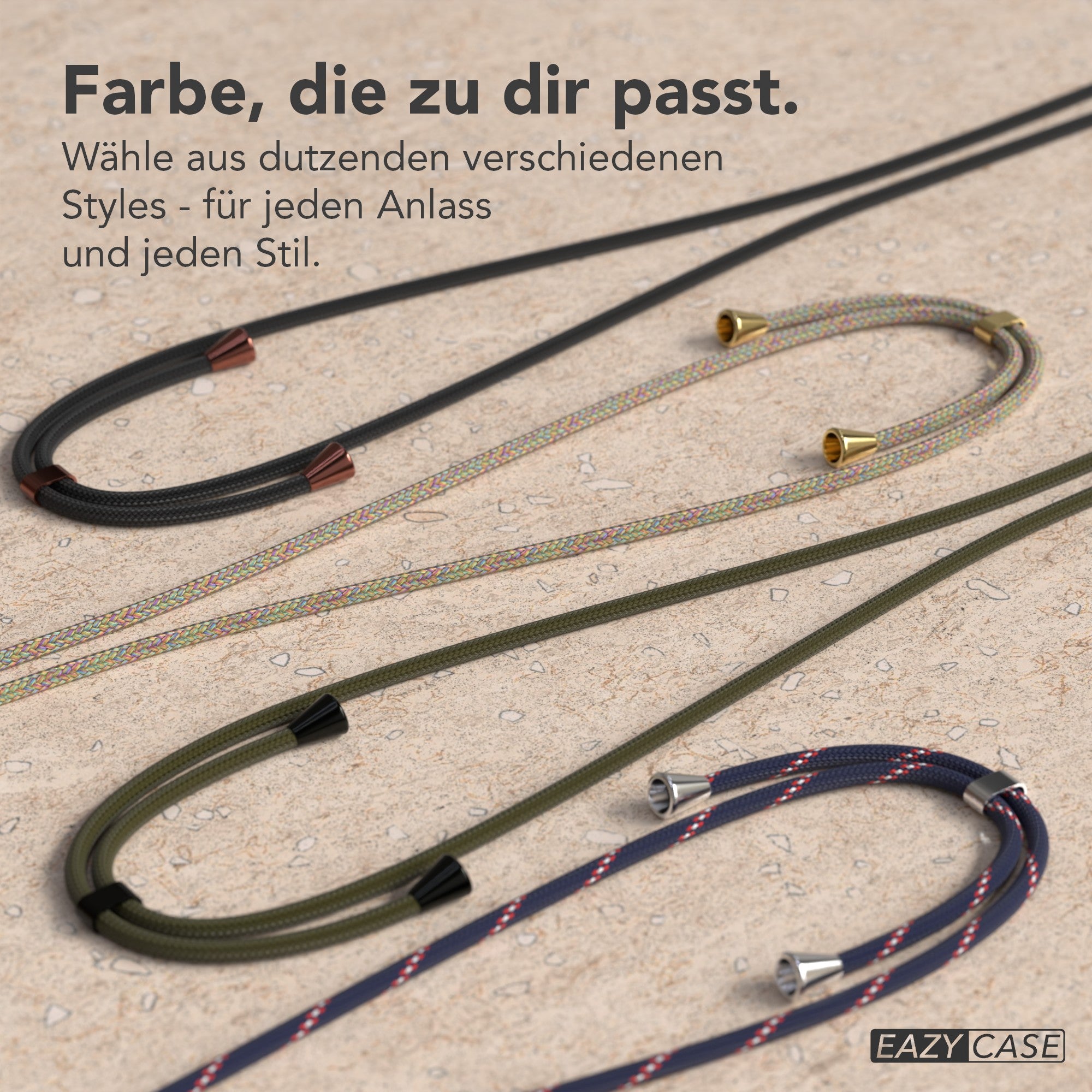 iPhone Air transparente Hülle + Kordel