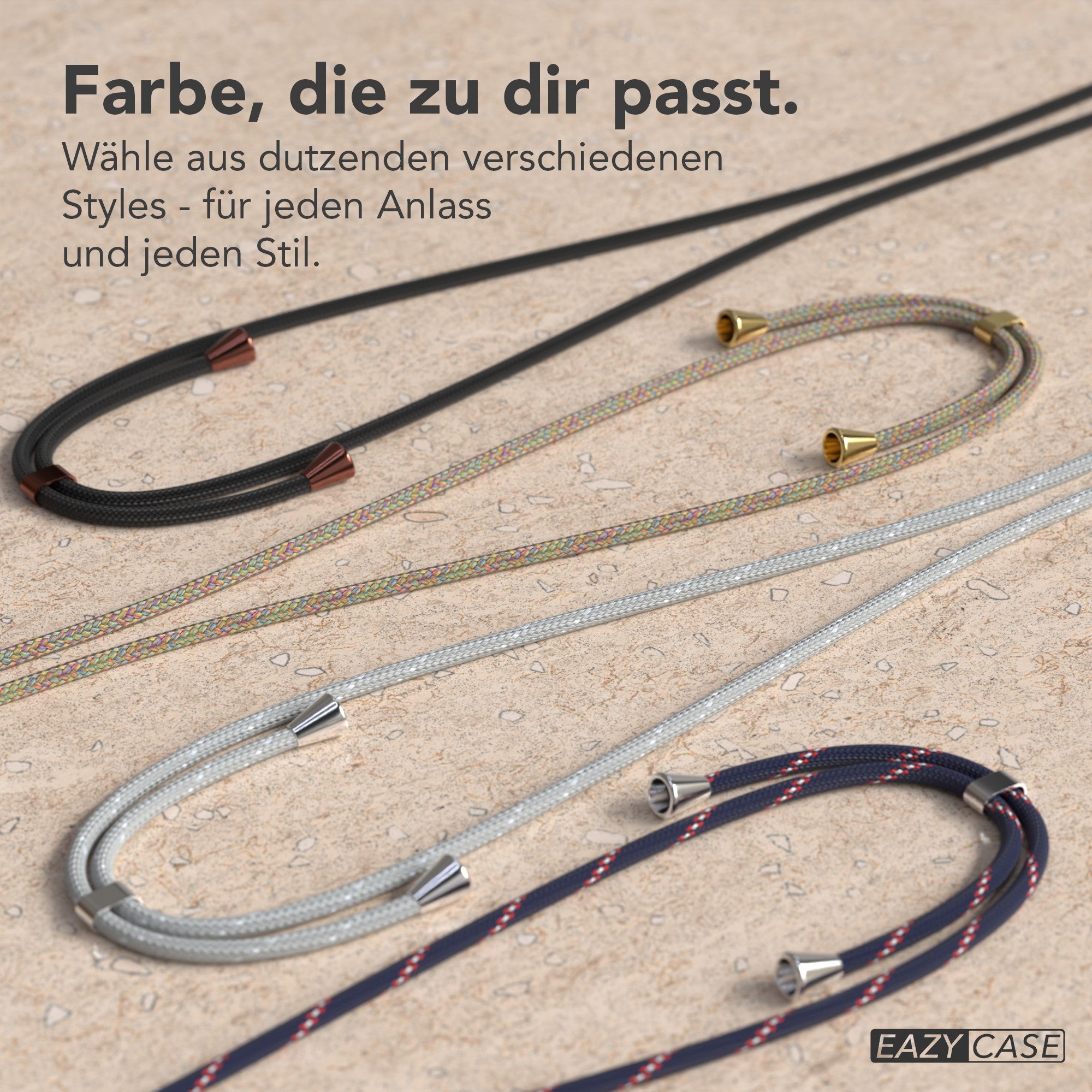 iPhone Air transparente Hülle + Kordel