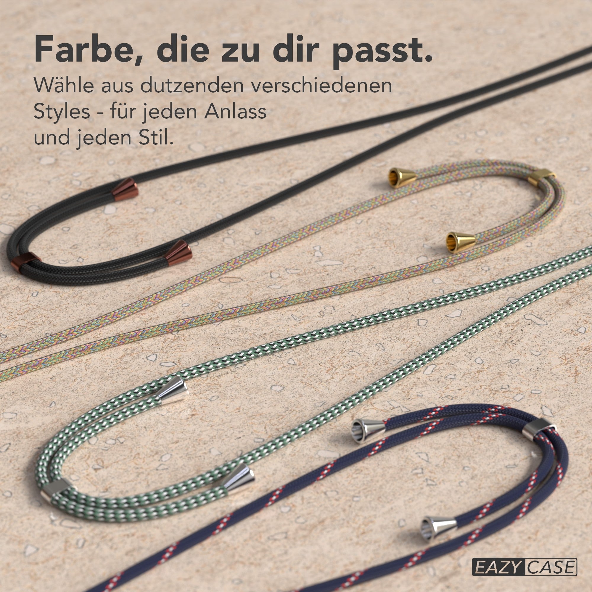 iPhone Air transparente Hülle + Kordel