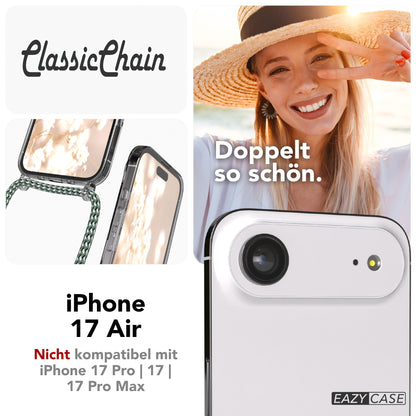 iPhone Air transparente Hülle + Kordel