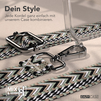 iPhone Air Handykette mit Boho Band verstellbar Umhängen 