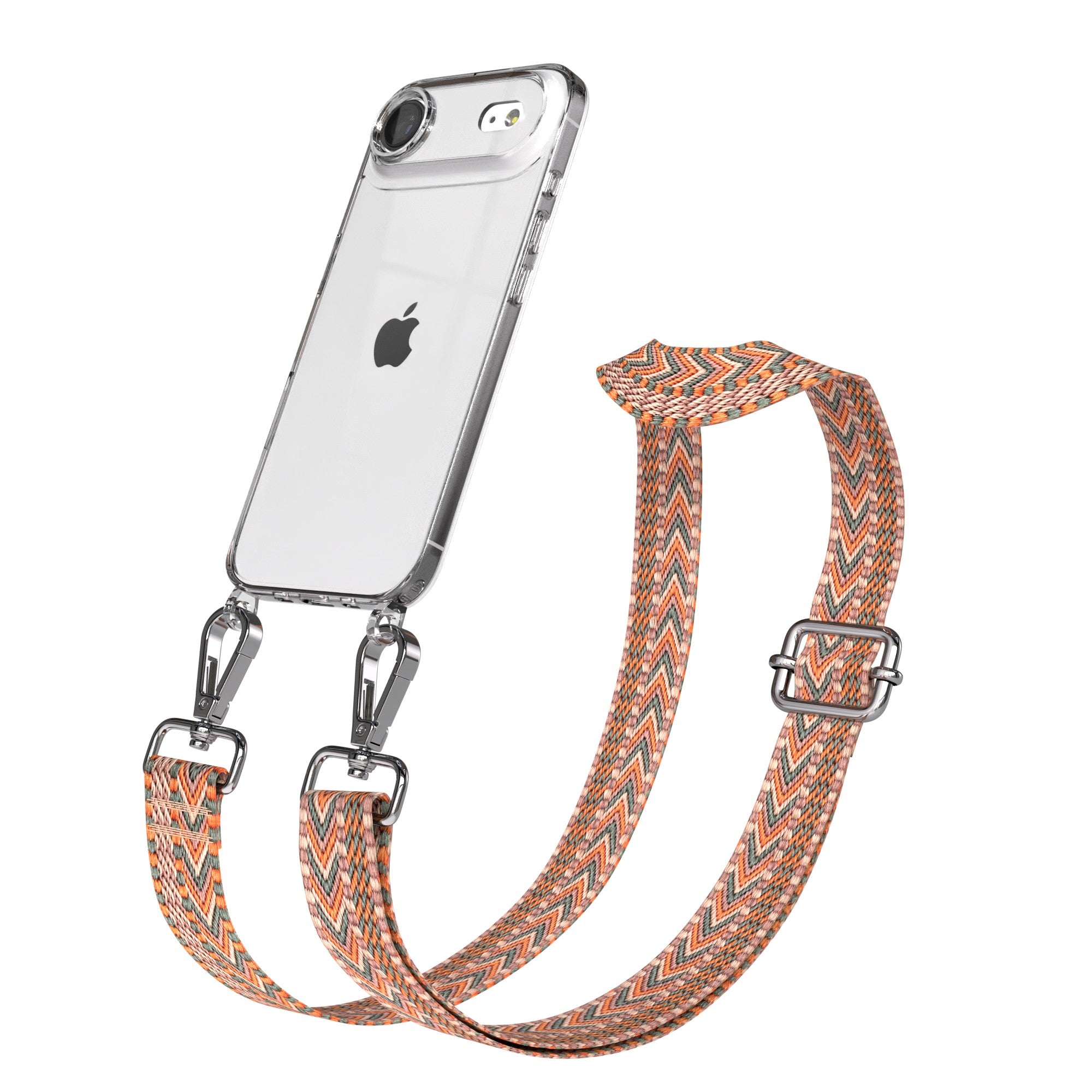 iPhone Air Handykette mit Boho Band verstellbar Umhängen 