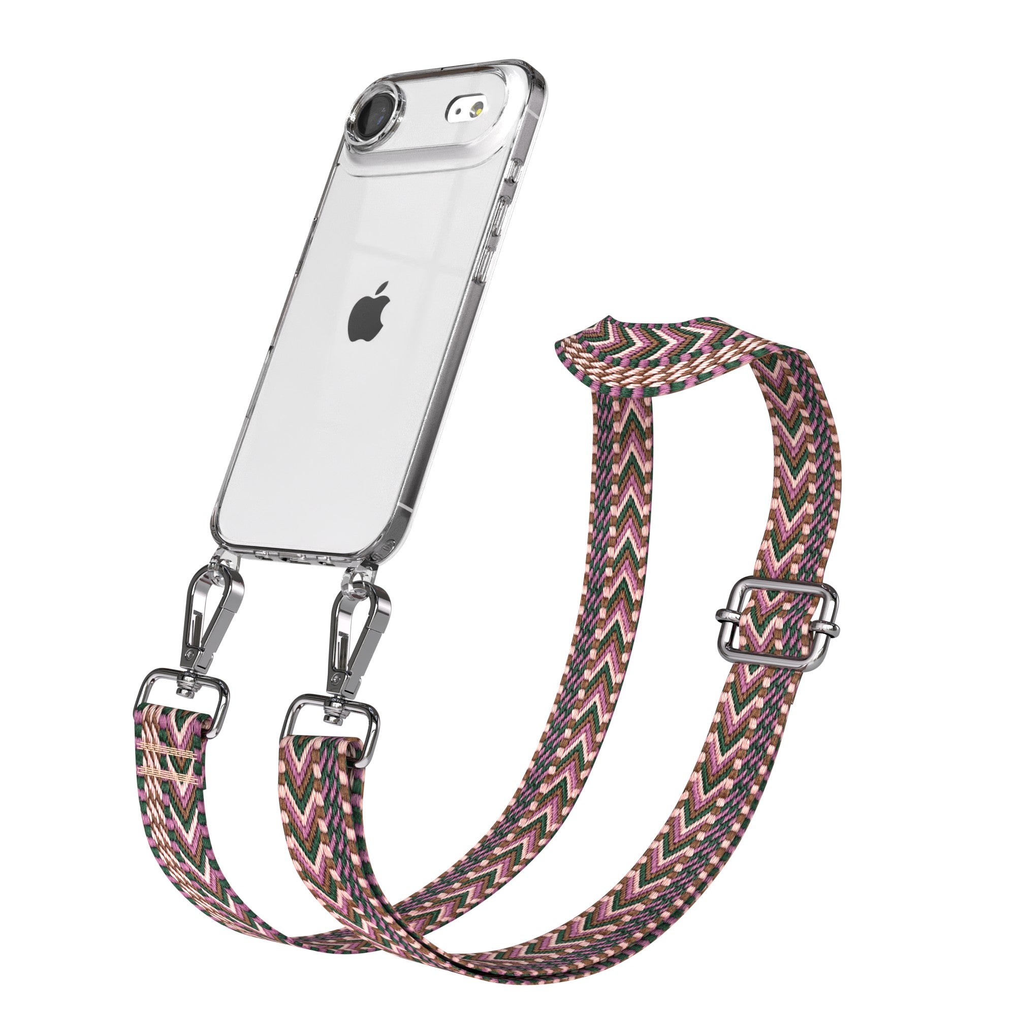 iPhone Air Handykette mit Boho Band verstellbar Umhängen 