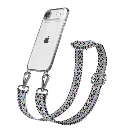 iPhone Air Handykette mit Boho Band verstellbar Umhängen 
