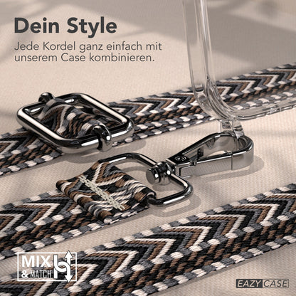 iPhone Air Handykette mit Boho Band verstellbar Umhängen 