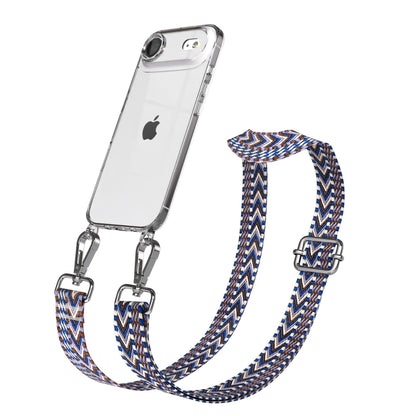 iPhone Air Handykette mit Boho Band verstellbar Umhängen 