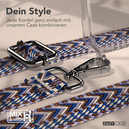 iPhone Air Handykette mit Boho Band verstellbar Umhängen 
