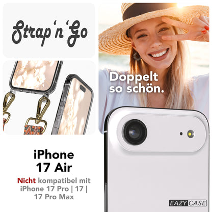 iPhone Air Handykette mit Boho Band verstellbar Umhängen 