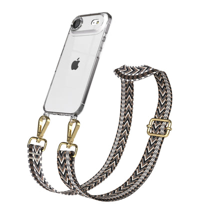 iPhone Air Handykette mit Boho Band verstellbar Umhängen 