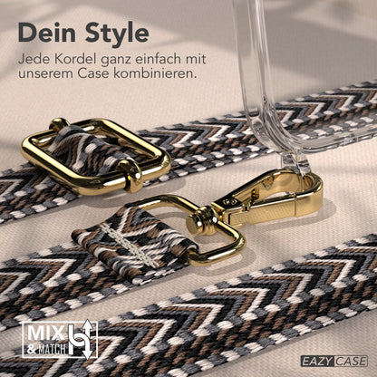 iPhone Air Handykette mit Boho Band verstellbar Umhängen 
