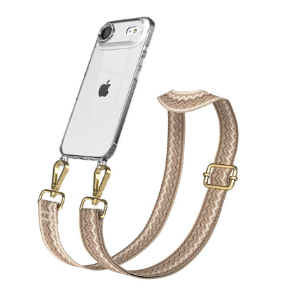 iPhone Air Handykette mit Boho Band verstellbar Umhängen 