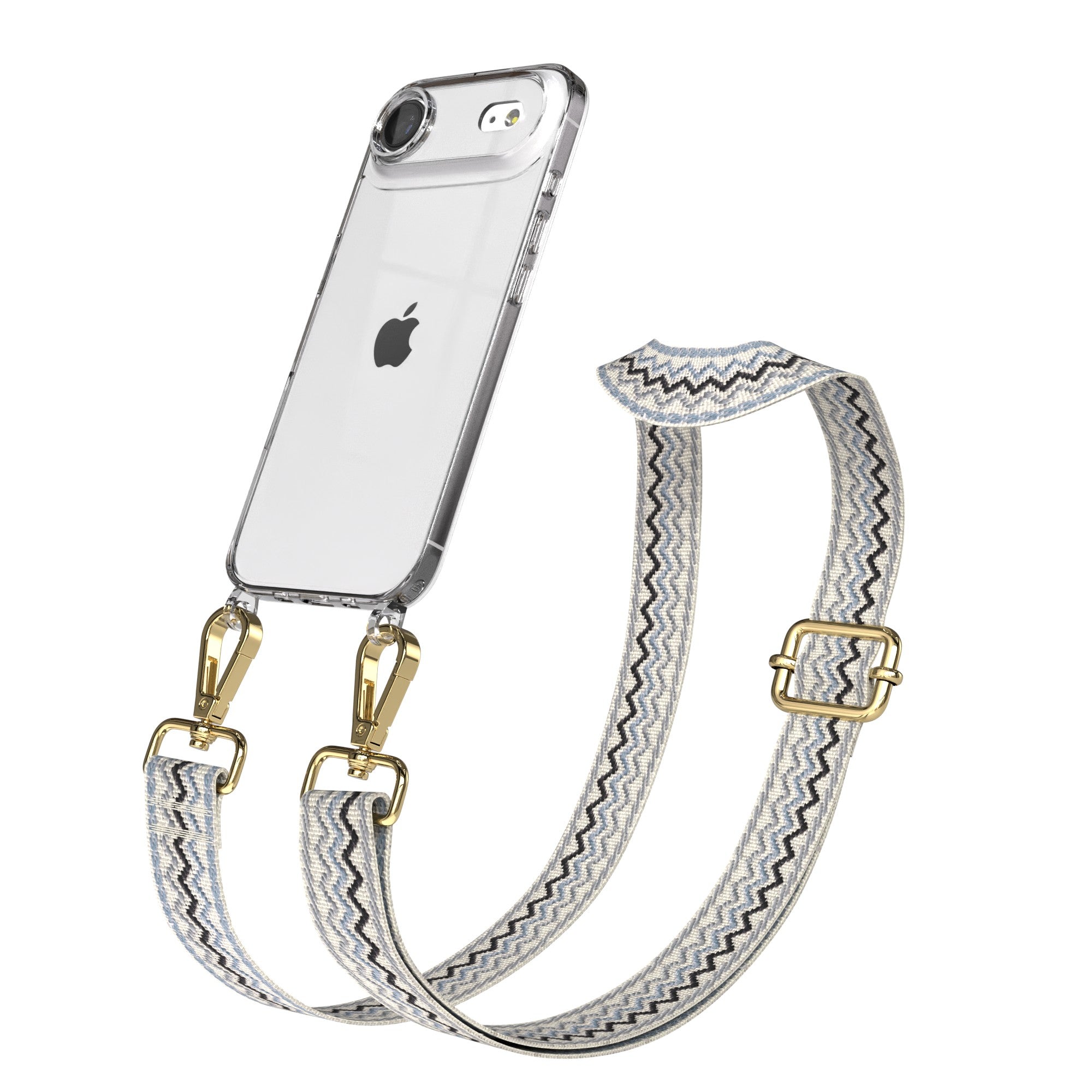 iPhone Air Handykette mit Boho Band verstellbar Umhängen 