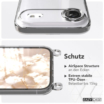 iPhone Air Handykette mit Boho Band verstellbar Umhängen 