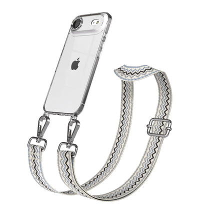 iPhone Air Handykette mit Boho Band verstellbar Umhängen 