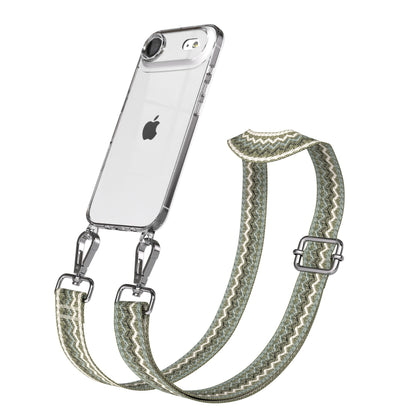 iPhone Air Handykette mit Boho Band verstellbar Umhängen 