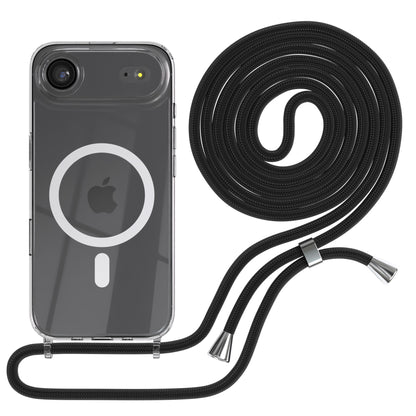 iPhone Air transparente Hülle + Kordel mit MagSafe