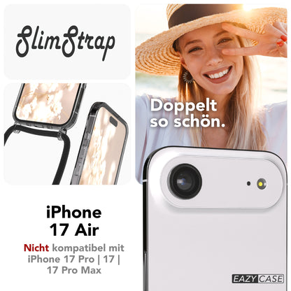 iPhone Air transparente Hülle + Kordel mit MagSafe