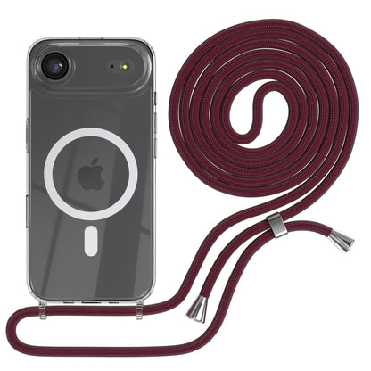 iPhone Air transparente Hülle + Kordel mit MagSafe