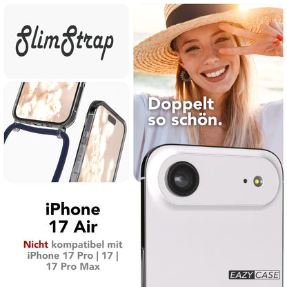 iPhone Air transparente Hülle + Kordel mit MagSafe