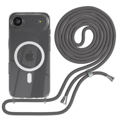 iPhone Air transparente Hülle + Kordel mit MagSafe