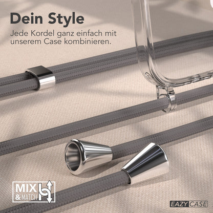 iPhone Air transparente Hülle + Kordel mit MagSafe