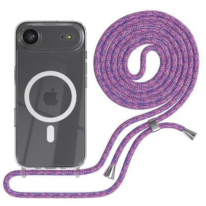 iPhone Air transparente Hülle + Kordel mit MagSafe