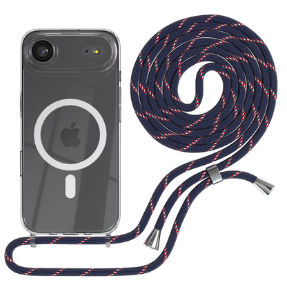 iPhone Air transparente Hülle + Kordel mit MagSafe