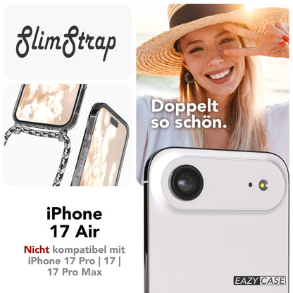 iPhone Air transparente Hülle + Kordel mit MagSafe