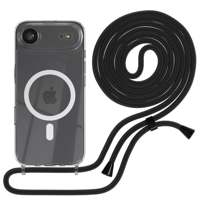 iPhone Air transparente Hülle + Kordel mit MagSafe