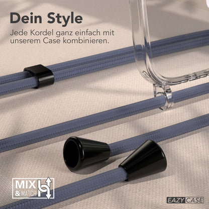 iPhone Air transparente Hülle + Kordel mit MagSafe