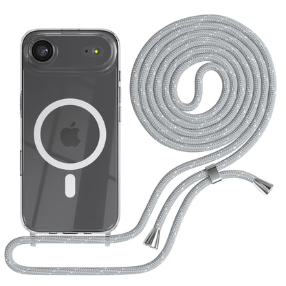 iPhone Air transparente Hülle + Kordel mit MagSafe