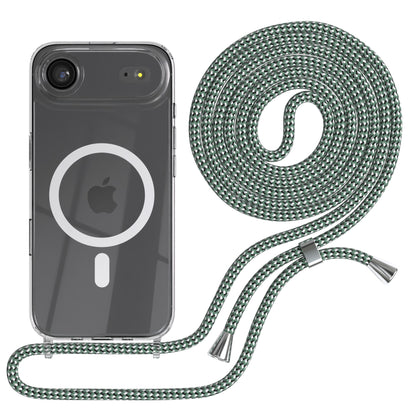 iPhone Air transparente Hülle + Kordel mit MagSafe