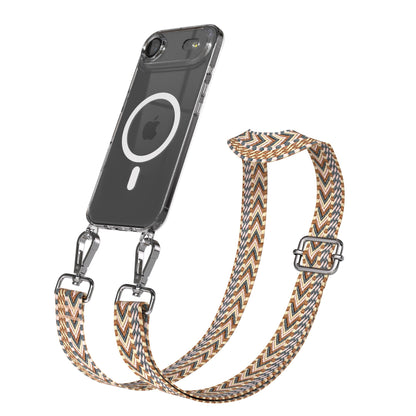 iPhone Air MagSafe Handykette mit verstellbarem Boho Band zum Umhängen 