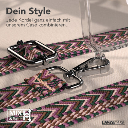 iPhone Air MagSafe Handykette mit verstellbarem Boho Band zum Umhängen 
