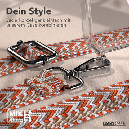 iPhone Air MagSafe Handykette mit verstellbarem Boho Band zum Umhängen 