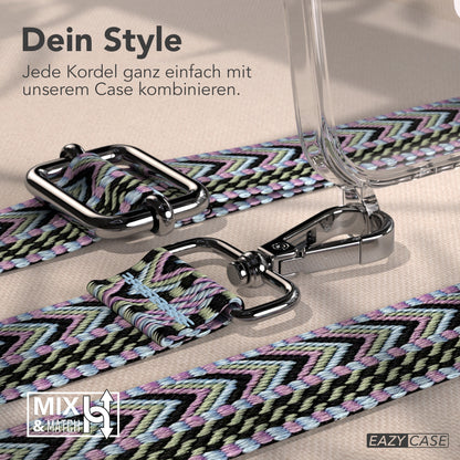 iPhone Air MagSafe Handykette mit verstellbarem Boho Band zum Umhängen 
