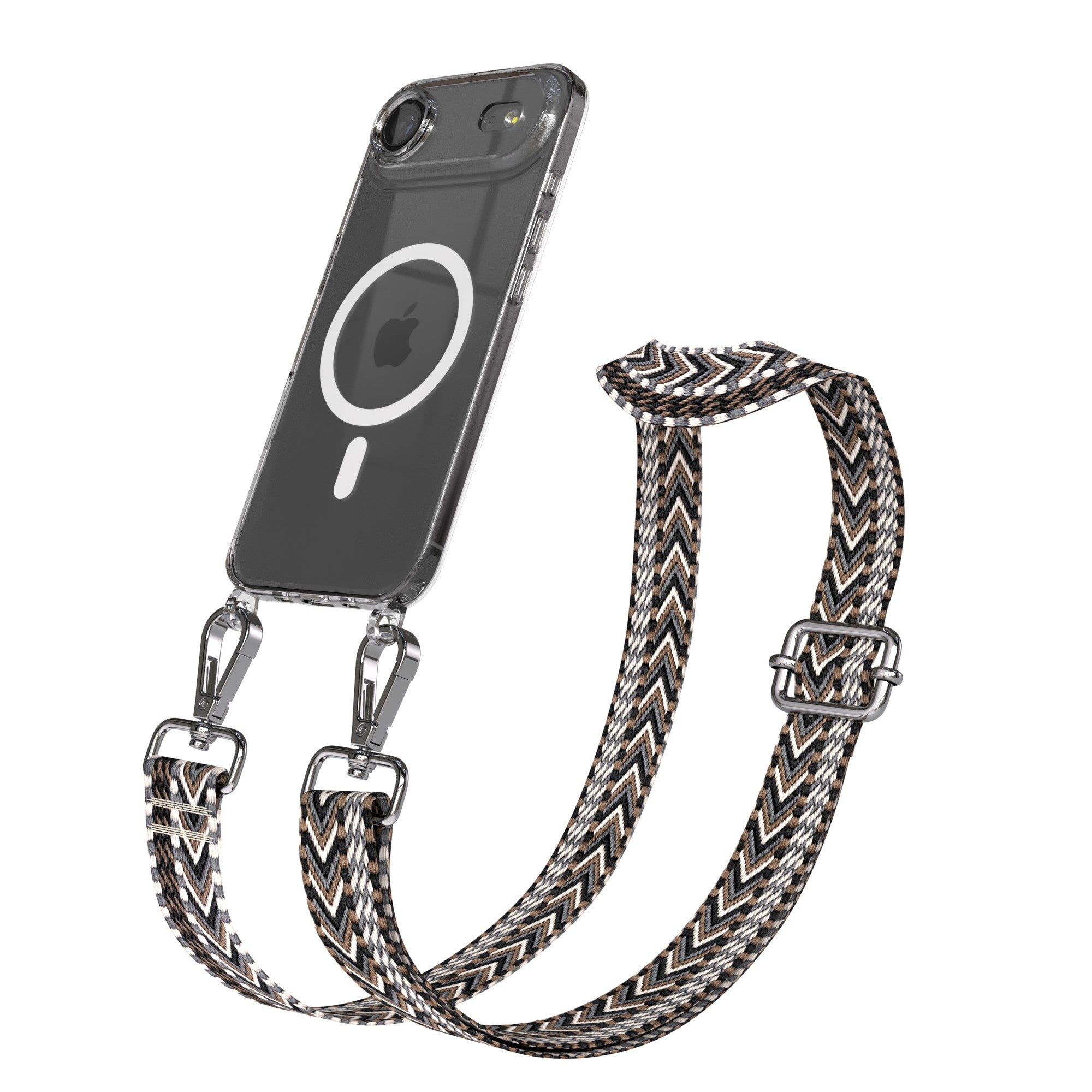 iPhone Air MagSafe Handykette mit verstellbarem Boho Band zum Umhängen 