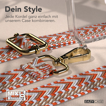 iPhone Air MagSafe Handykette mit verstellbarem Boho Band zum Umhängen 