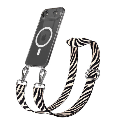 iPhone Air MagSafe Handykette mit verstellbarem Boho Band zum Umhängen 