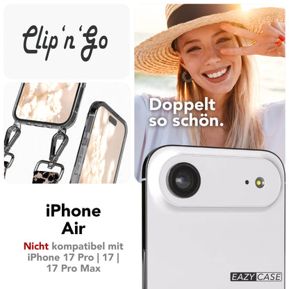 iPhone Air MagSafe Handykette mit verstellbarem Boho Band zum Umhängen 
