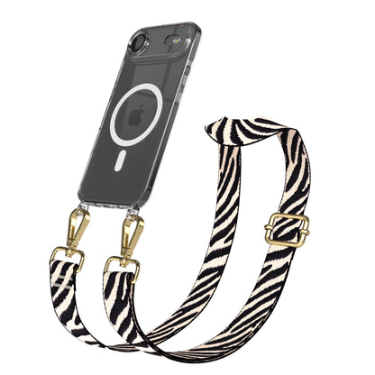 iPhone Air MagSafe Handykette mit verstellbarem Boho Band zum Umhängen 