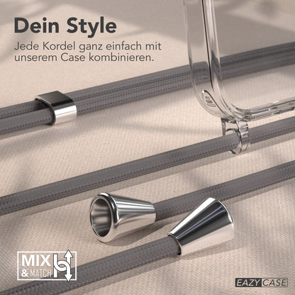 iPhone 17 Pro transparente Hülle + Kordel