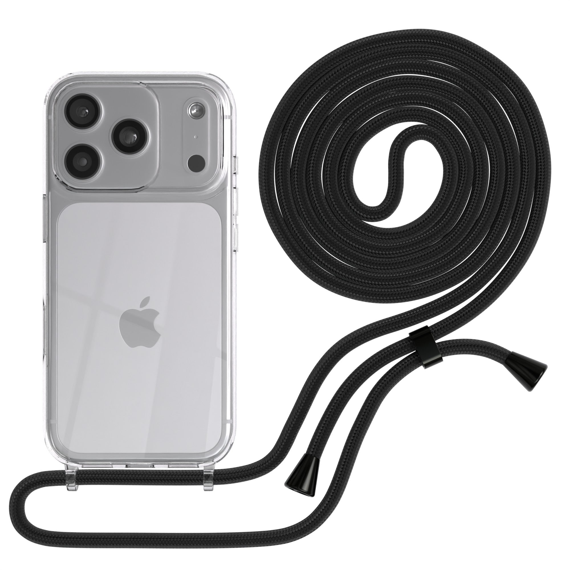 iPhone 17 Pro transparente Hülle + Kordel