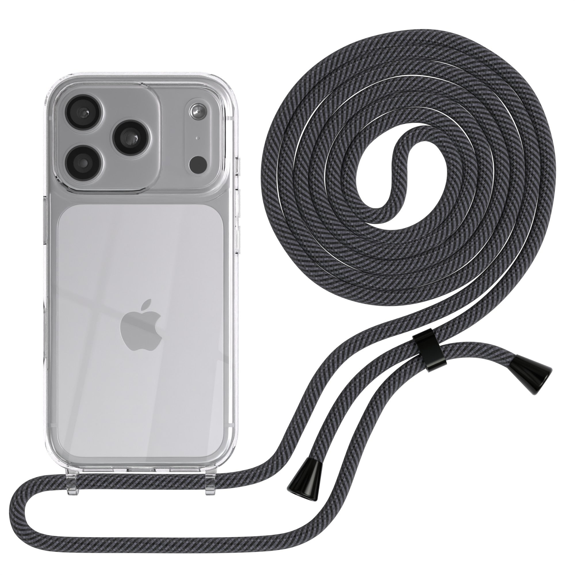 iPhone 17 Pro transparente Hülle + Kordel