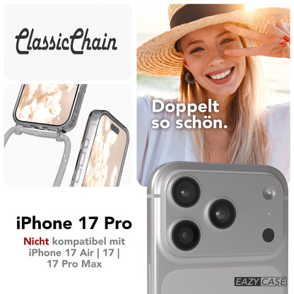 iPhone 17 Pro transparente Hülle + Kordel