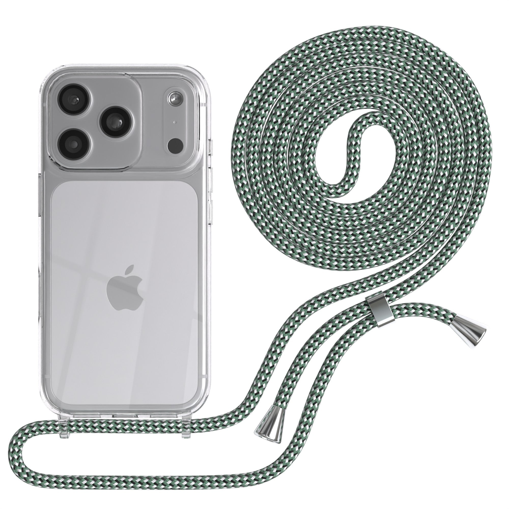 iPhone 17 Pro transparente Hülle + Kordel