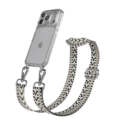 iPhone 17 Pro Handykette mit verstellbarem Boho Band von EAZY CASE 