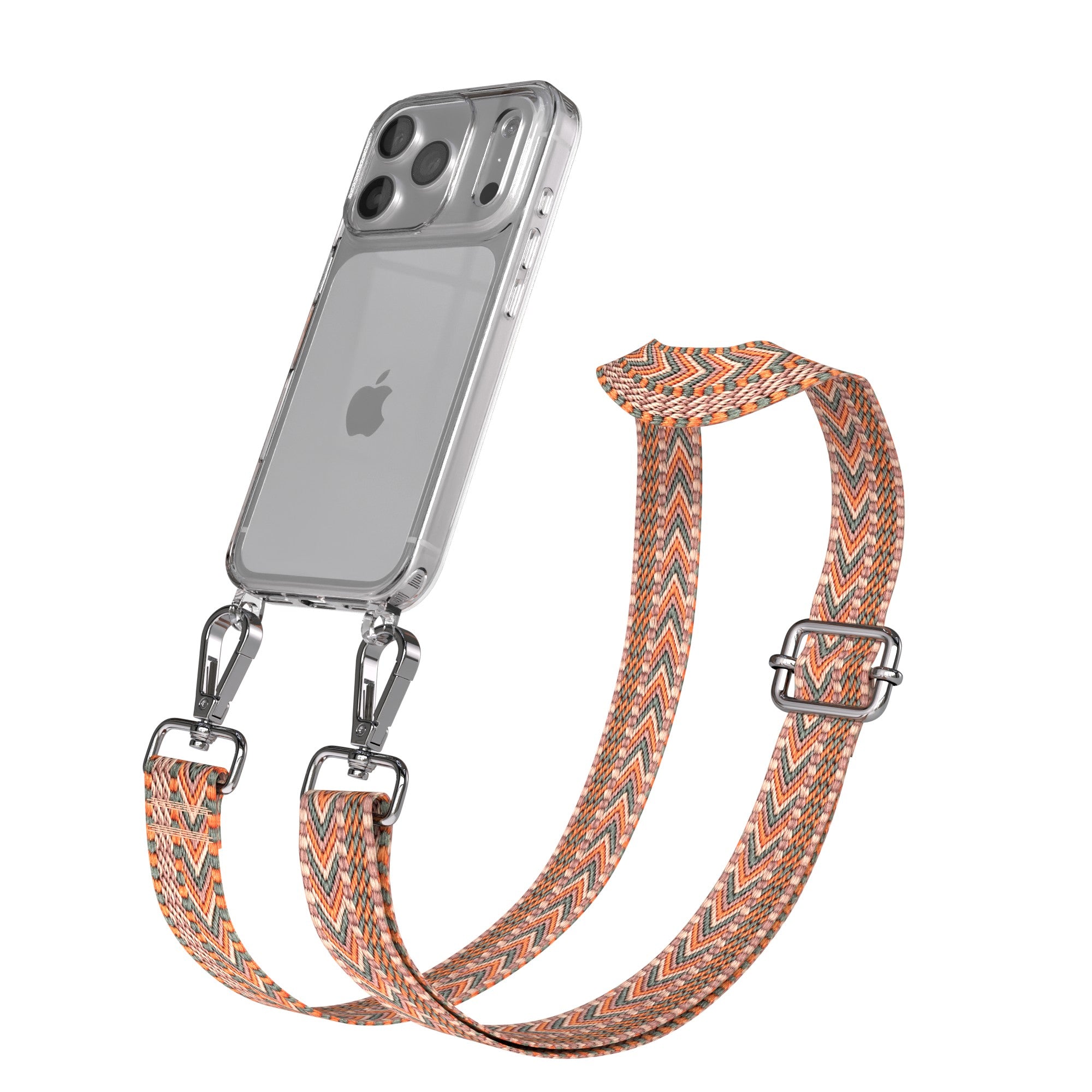 iPhone 17 Pro Handykette mit verstellbarem Boho Band von EAZY CASE 