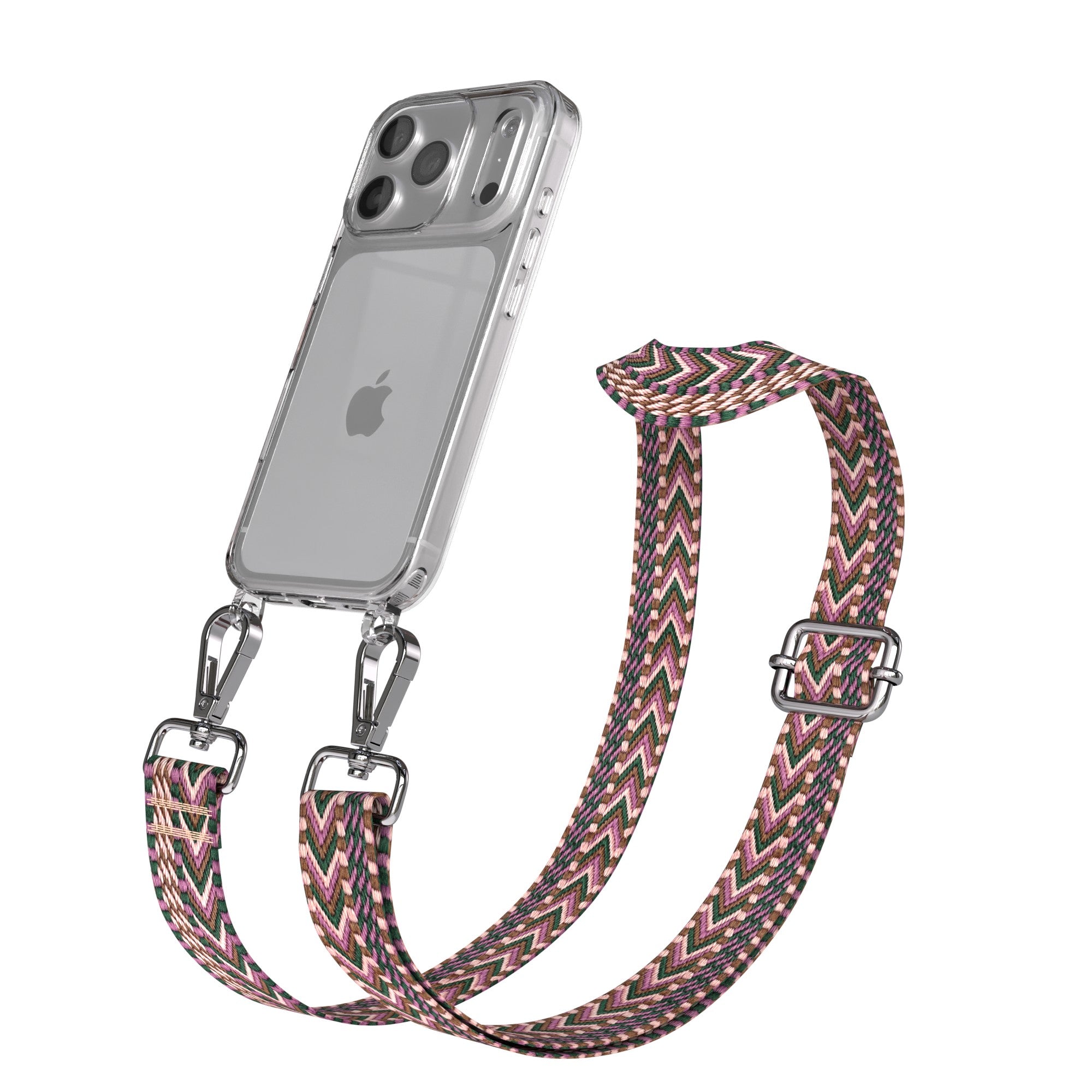 iPhone 17 Pro Handykette mit verstellbarem Boho Band von EAZY CASE 