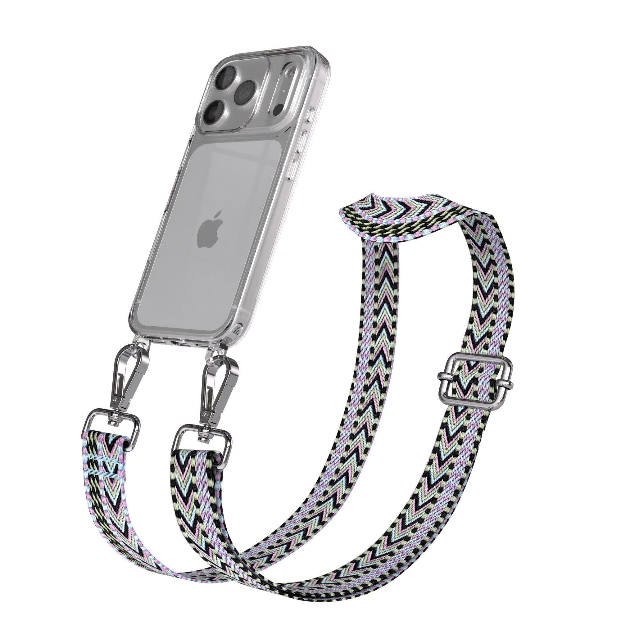 iPhone 17 Pro Handykette mit verstellbarem Boho Band von EAZY CASE 